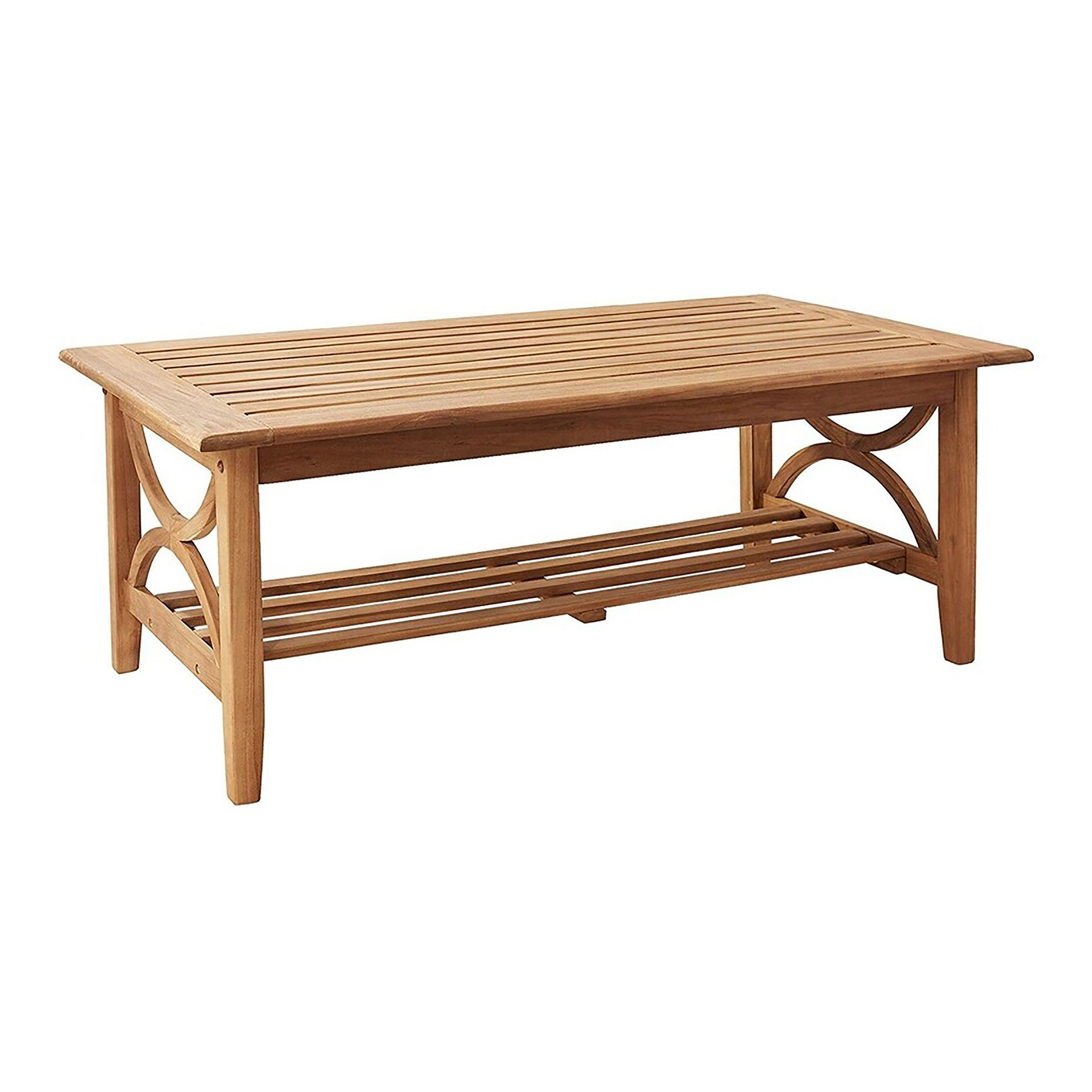World market on sale teak table