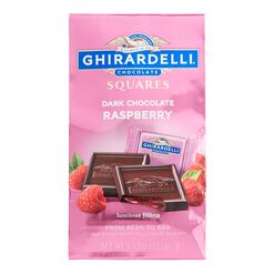 Ghirardelli Raspberry Dark Chocolate Squares Bag