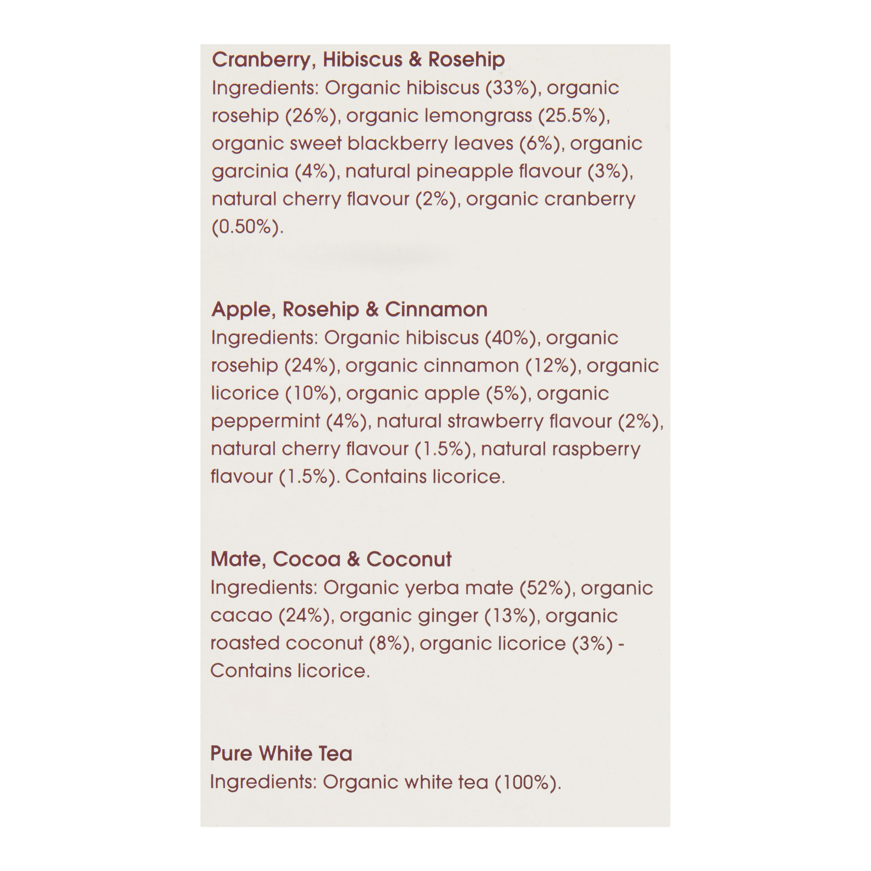 English Tea Shop Organic Festive Moments Tea Box 32 Count image number 1