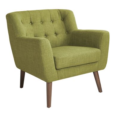 Travis Mid Century Tufted Upholstered Chair Travis Mid Century Tufted Upholstered Chair