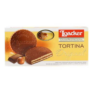 Loacker Tortina Original Milk Chocolate Wafer Cookies Loacker Tortina Original Milk Chocolate Wafer Cookies