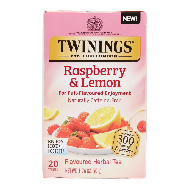 Twinings Raspberry And Lemon Herbal Tea 20 Count - World Market