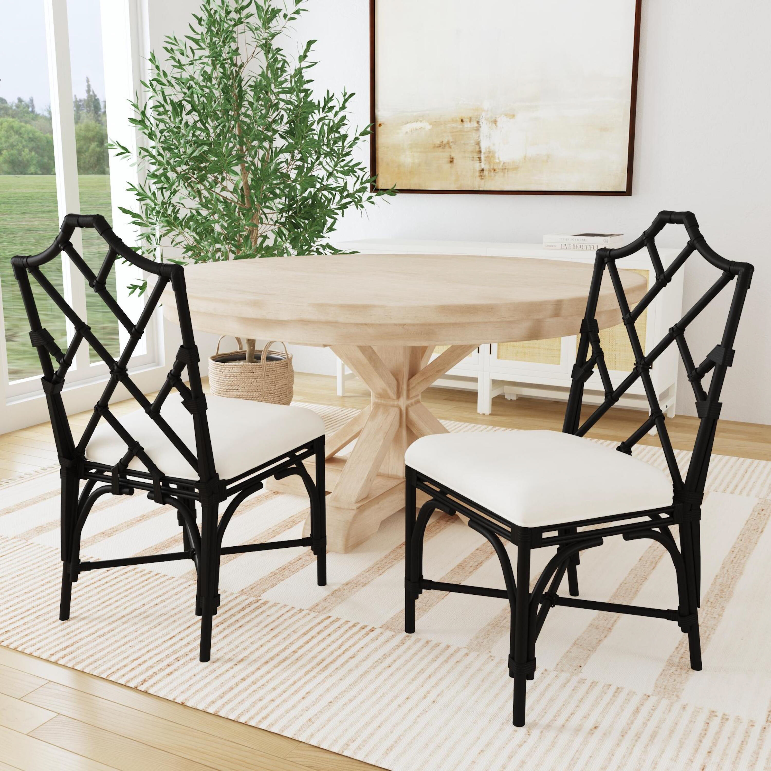 Bistro Distressed Wood Dining Chair Set of 2 World Market