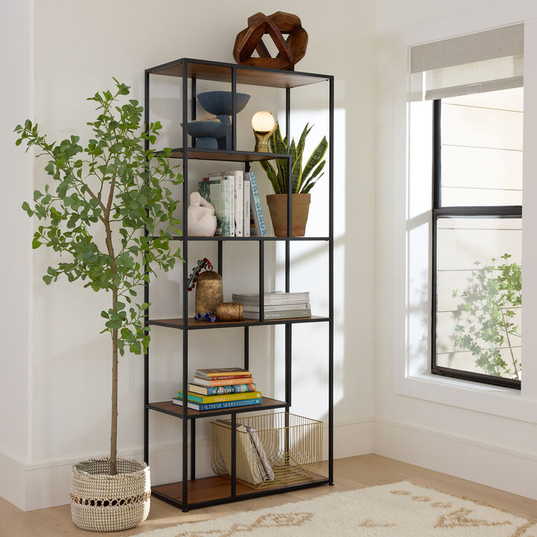 Brass and Milk Glass Globe Mystic Hand Shaped LED Table Lamp image number 2