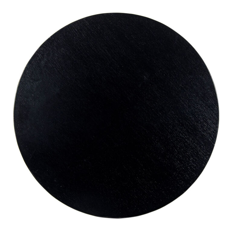 Astell Round Wood X Base End Table image number 4