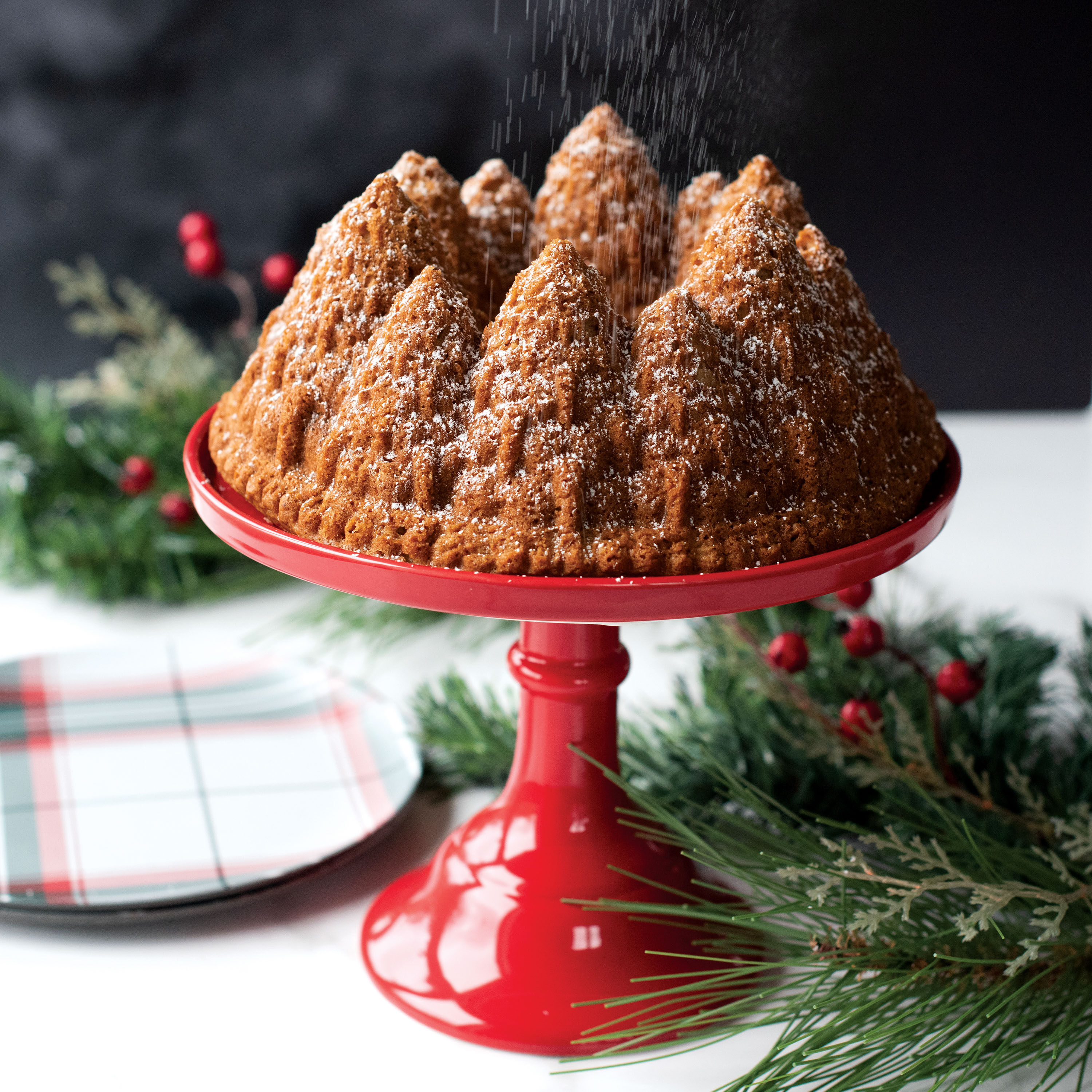Nordic Ware Nonstick Aluminum Pine Forest Bundt Cake Pan World