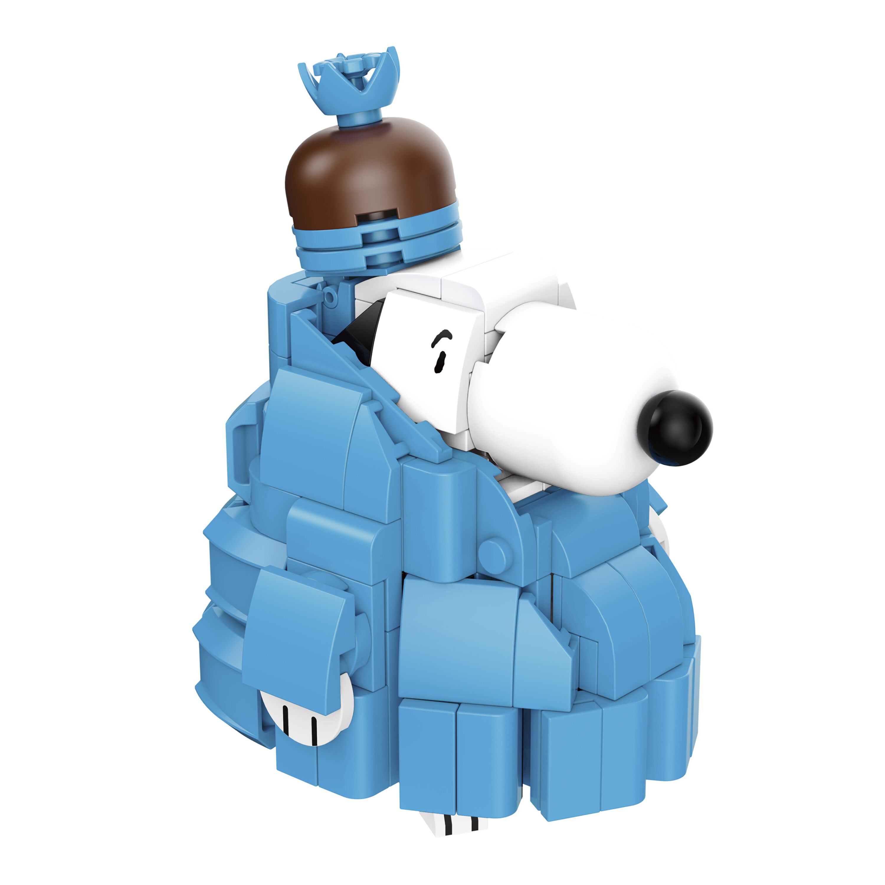 Brickcraft Peanuts Puffer Jacket Snoopy Brick Building Set