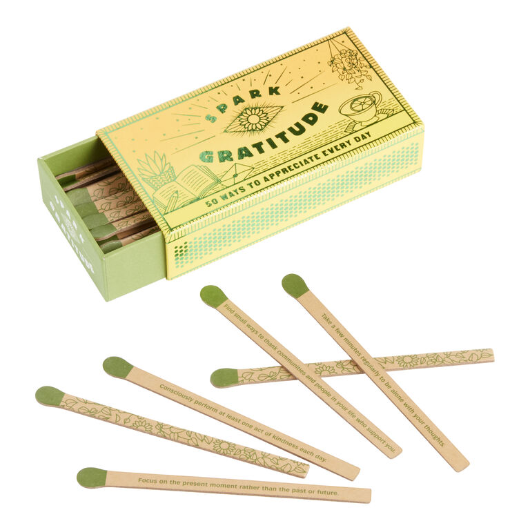 Spark Gratitude in a Box Matchsticks 50 Count image number 1