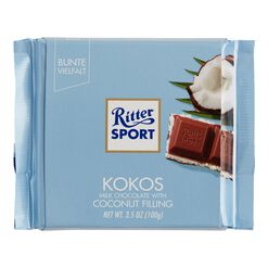 Ritter Sport Coconut Milk Chocolate Bar