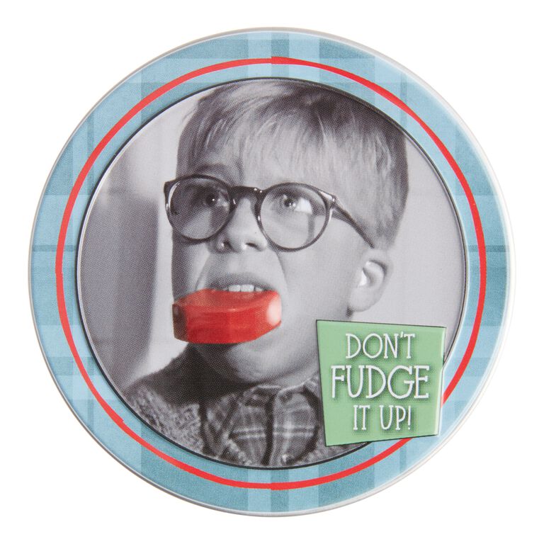 A Christmas Story Don't Fudge Up Tin A Christmas Story Don't Fudge Up Tin