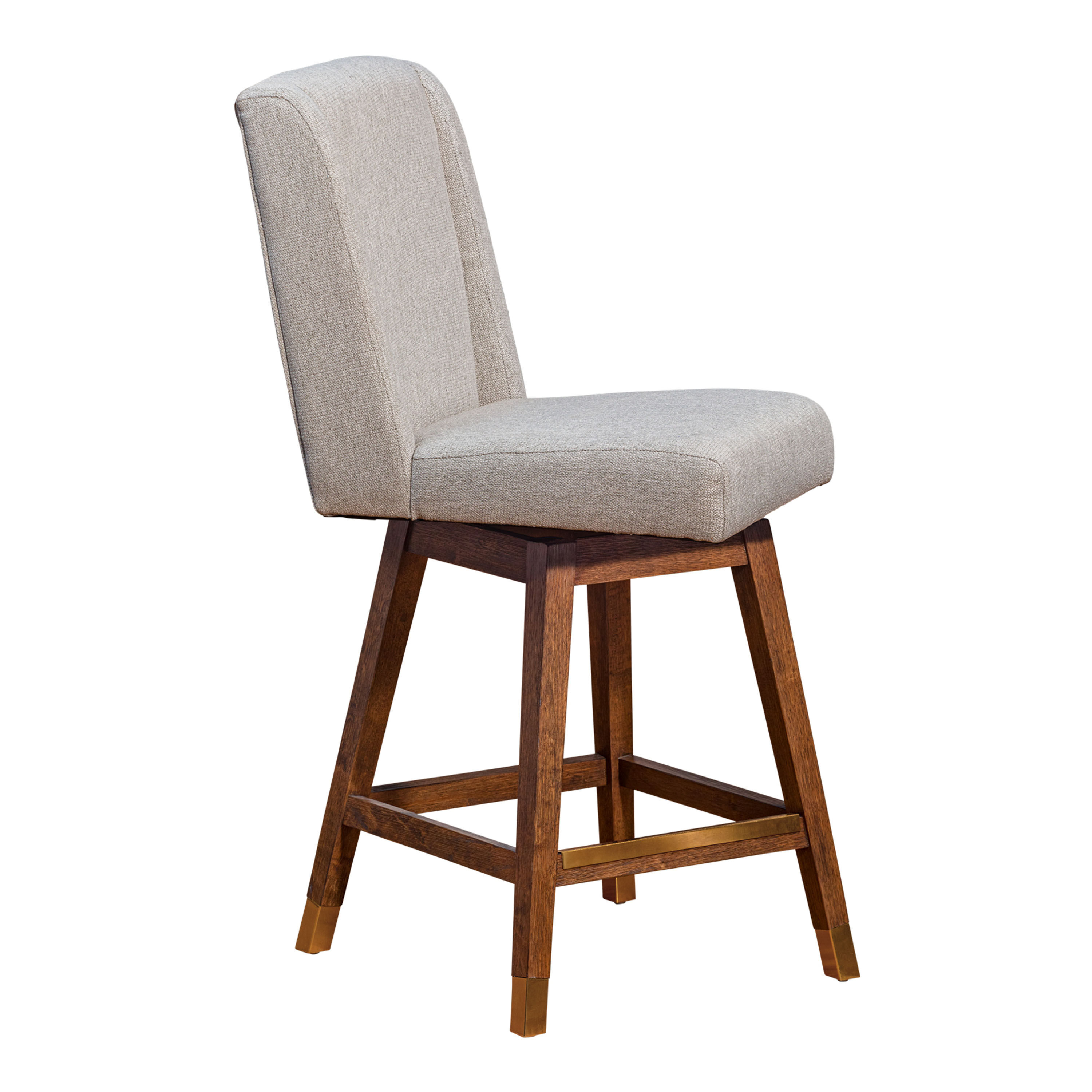 Taupe swivel clearance bar stools