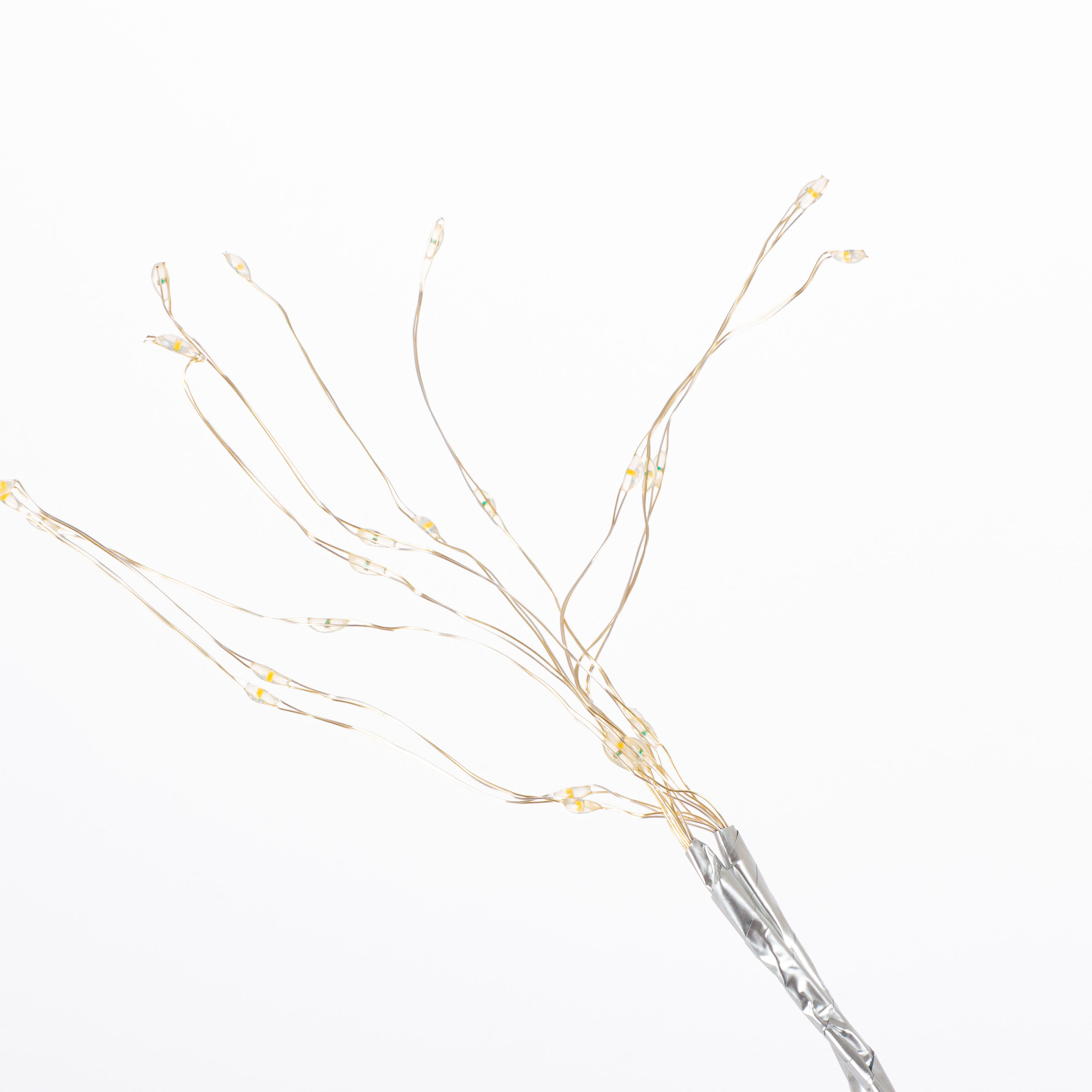 5 Foot Silver Pre Lit Micro LED Electric Artificial Tree image number 3