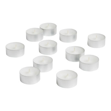 White Long Burning Tealight Candles 50 Pack White Long Burning Tealight Candles 50 Pack
