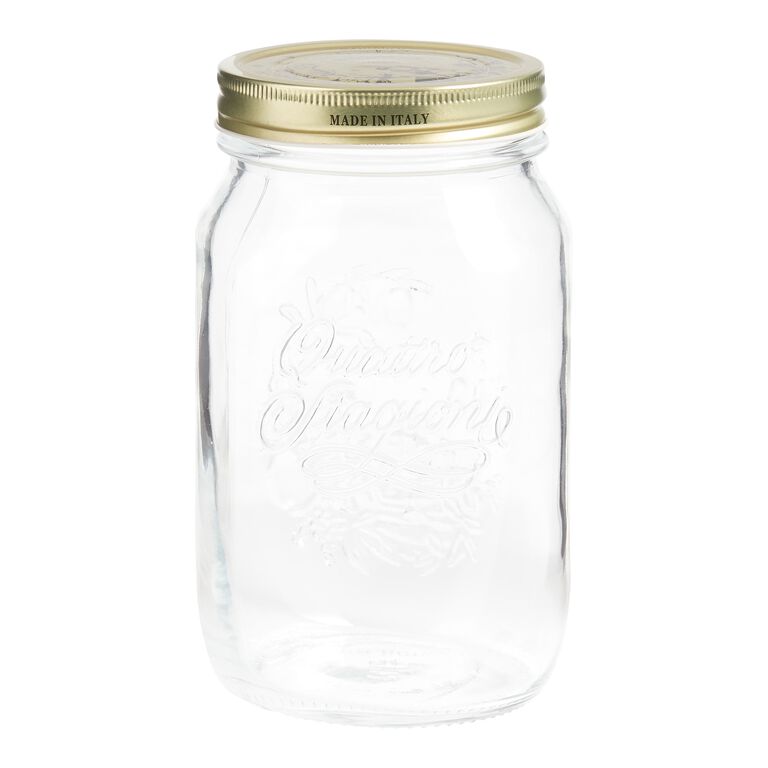Quattro Stagioni 5 oz. Glass Spice Jar