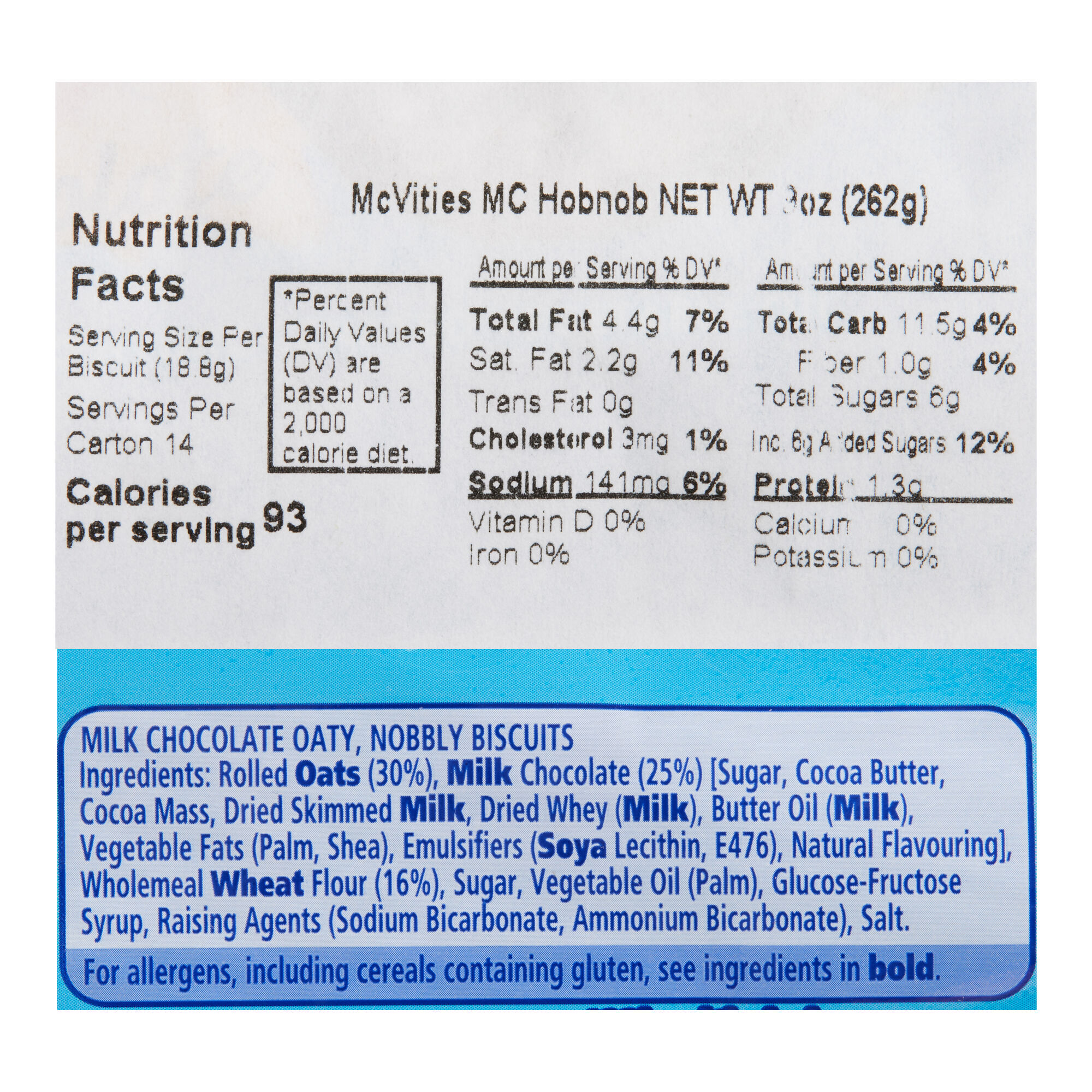 McVitie's Hobnobs Milk Chocolate Biscuits image number 2