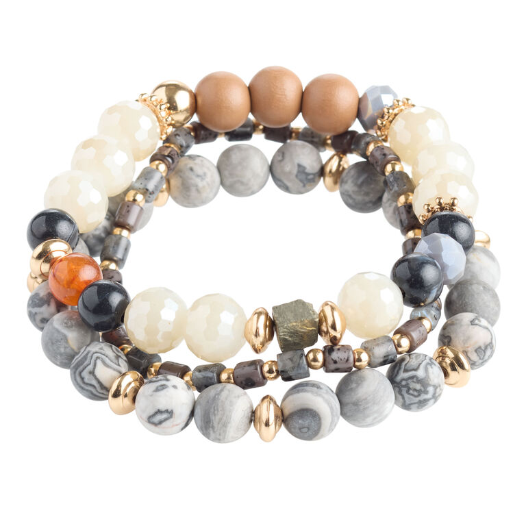 Labradorite Stretchy Bracelets Labradorite Stretchy Bracelets