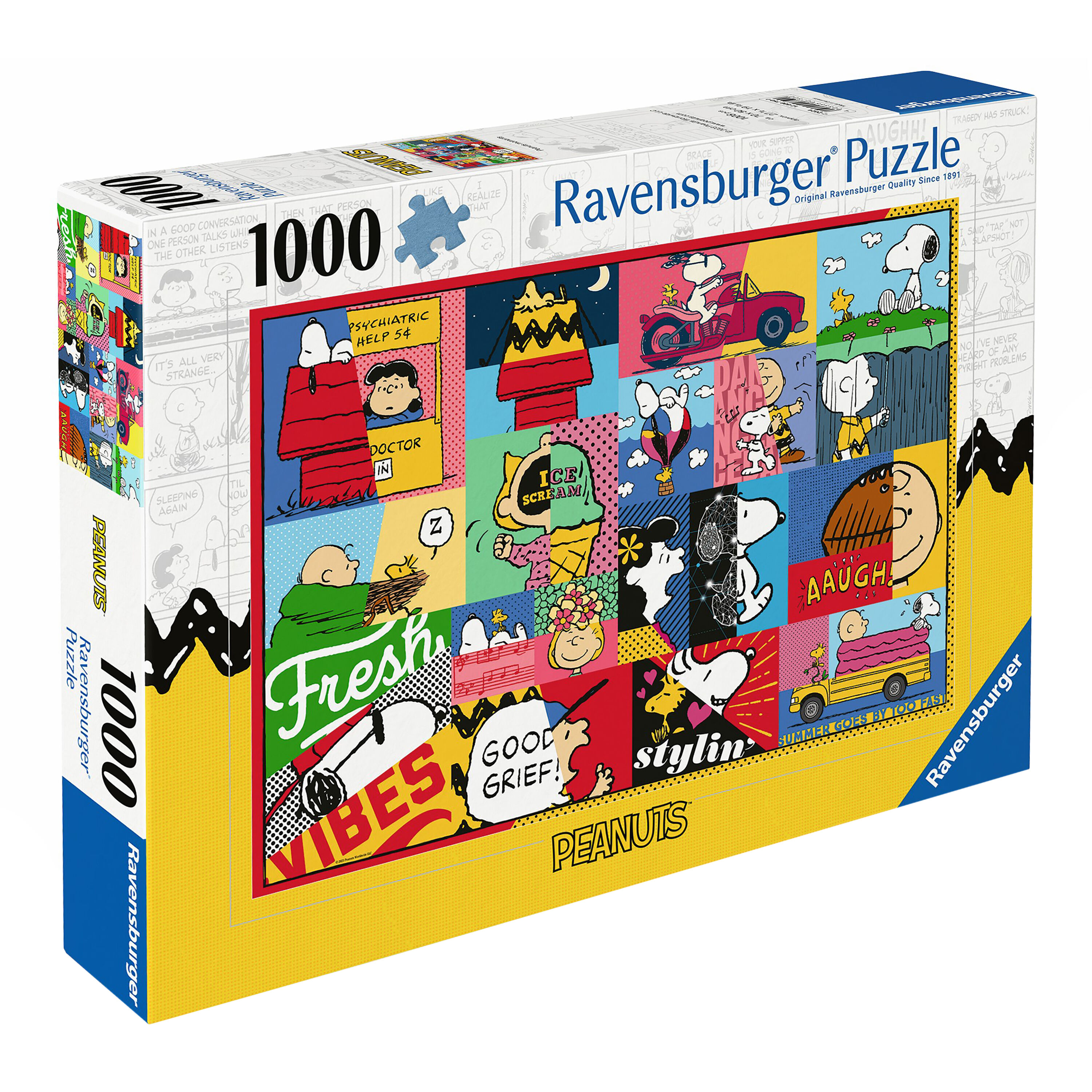 Ravensburger Peanuts Moments 1000 Piece Puzzle image number 1