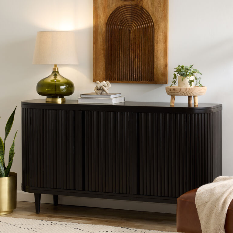 Halsey Glass Teardrop Table Lamp Base image number 2