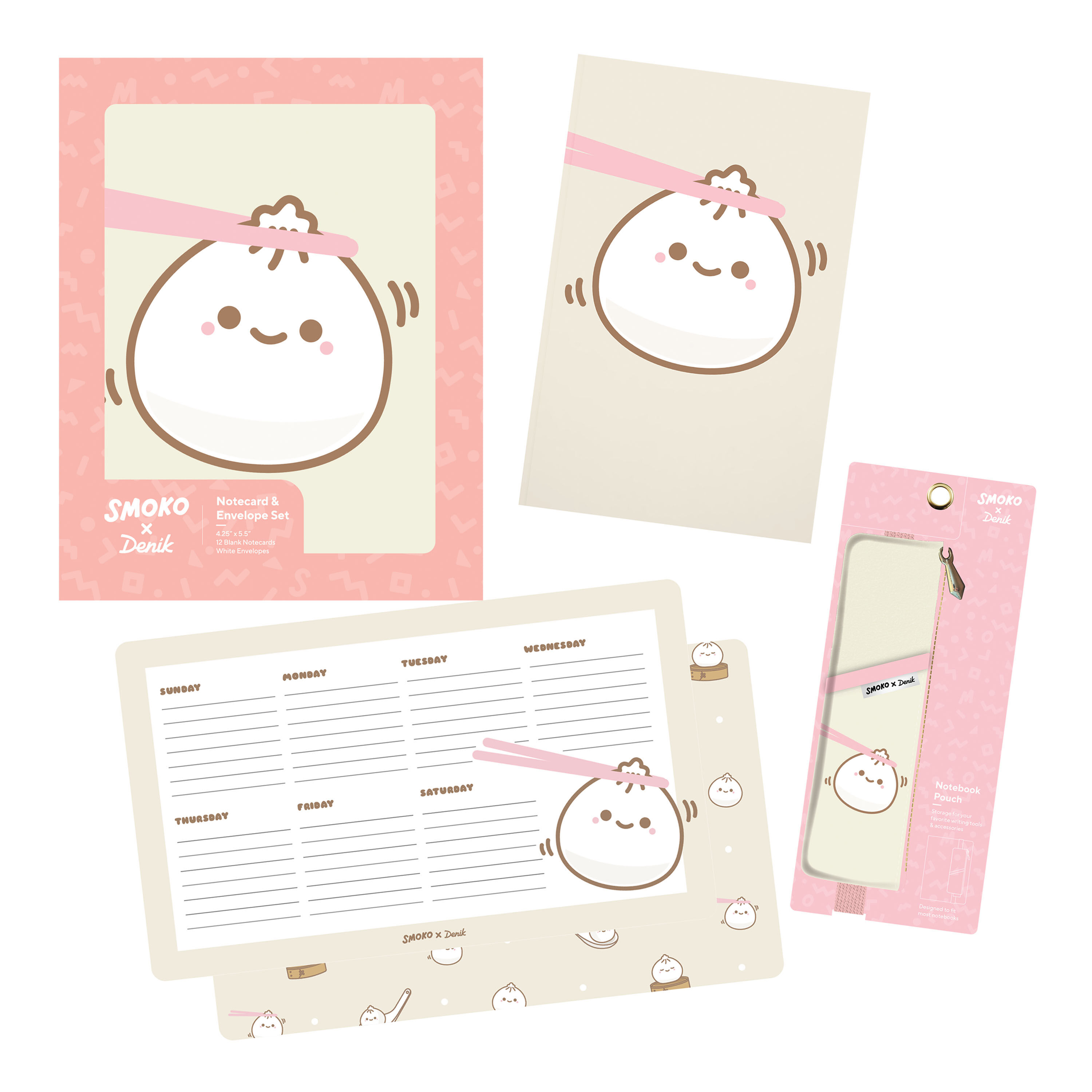 Denik x Smoko Lil B Dumpling Stationery Collection image number 0