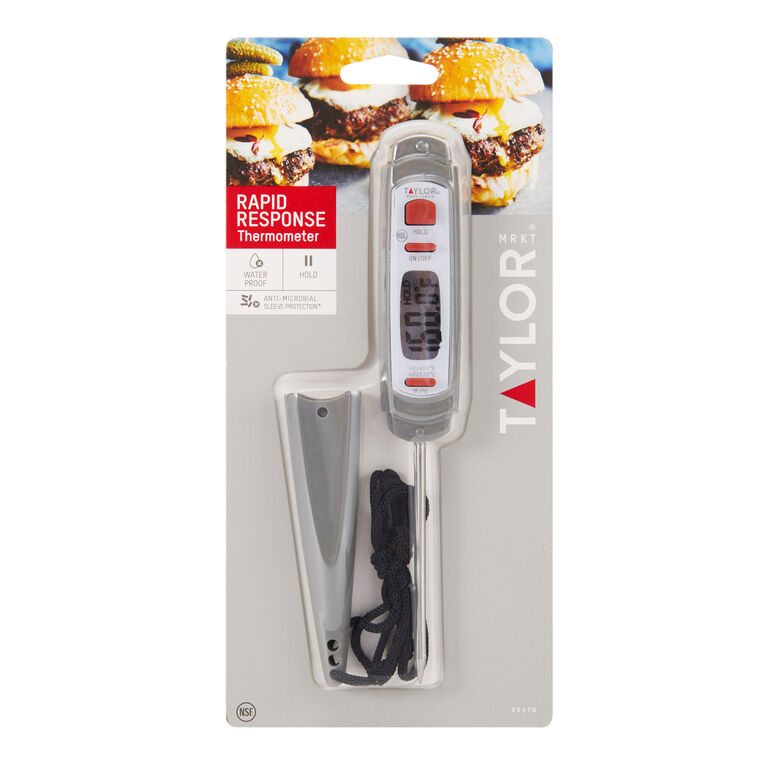 Taylor Pro Anti-Microbial Instant Read Thermometer - Shop Utensils &  Gadgets at H-E-B
