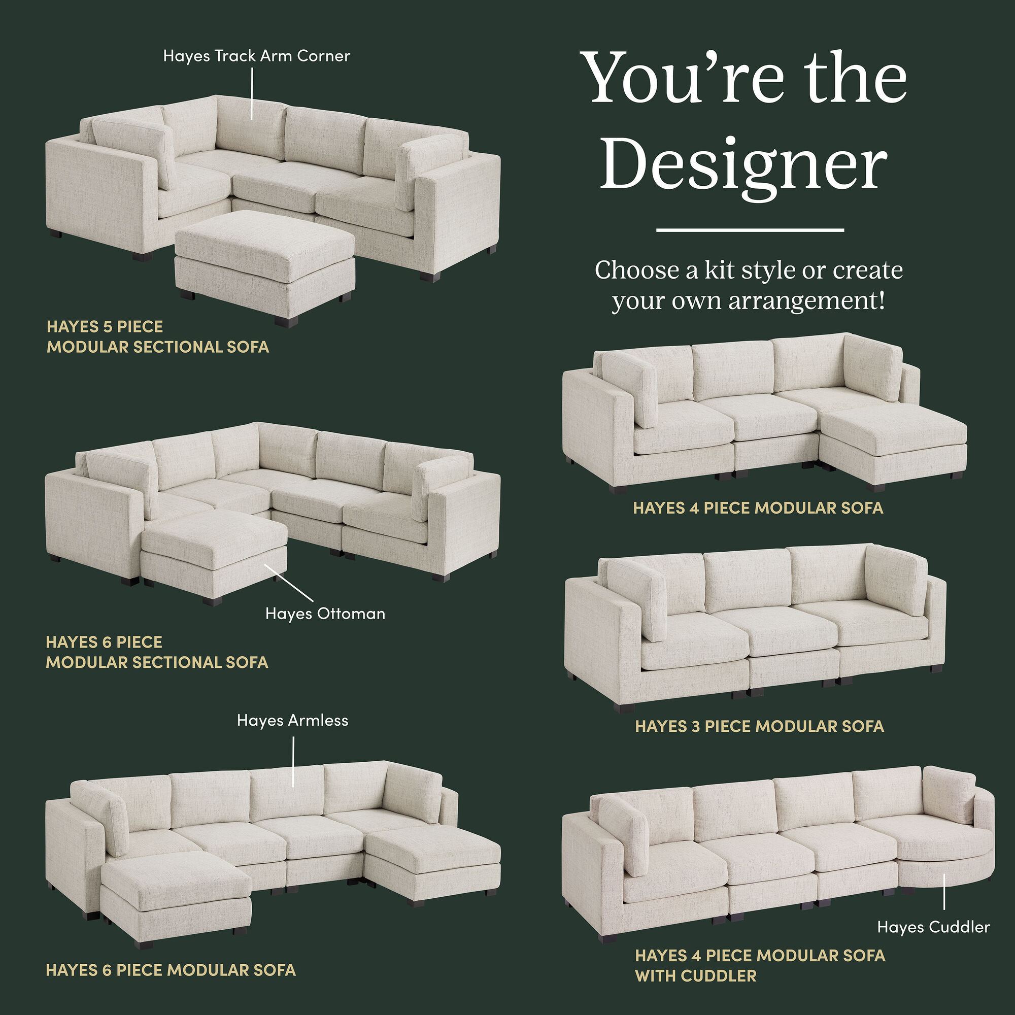World top market sectional
