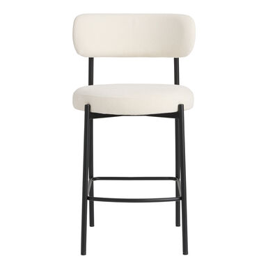 Ashton Ivory Split Back Upholstered Counter Stool Set of 2 Ashton Ivory Split Back Upholstered Counter Stool Set of 2