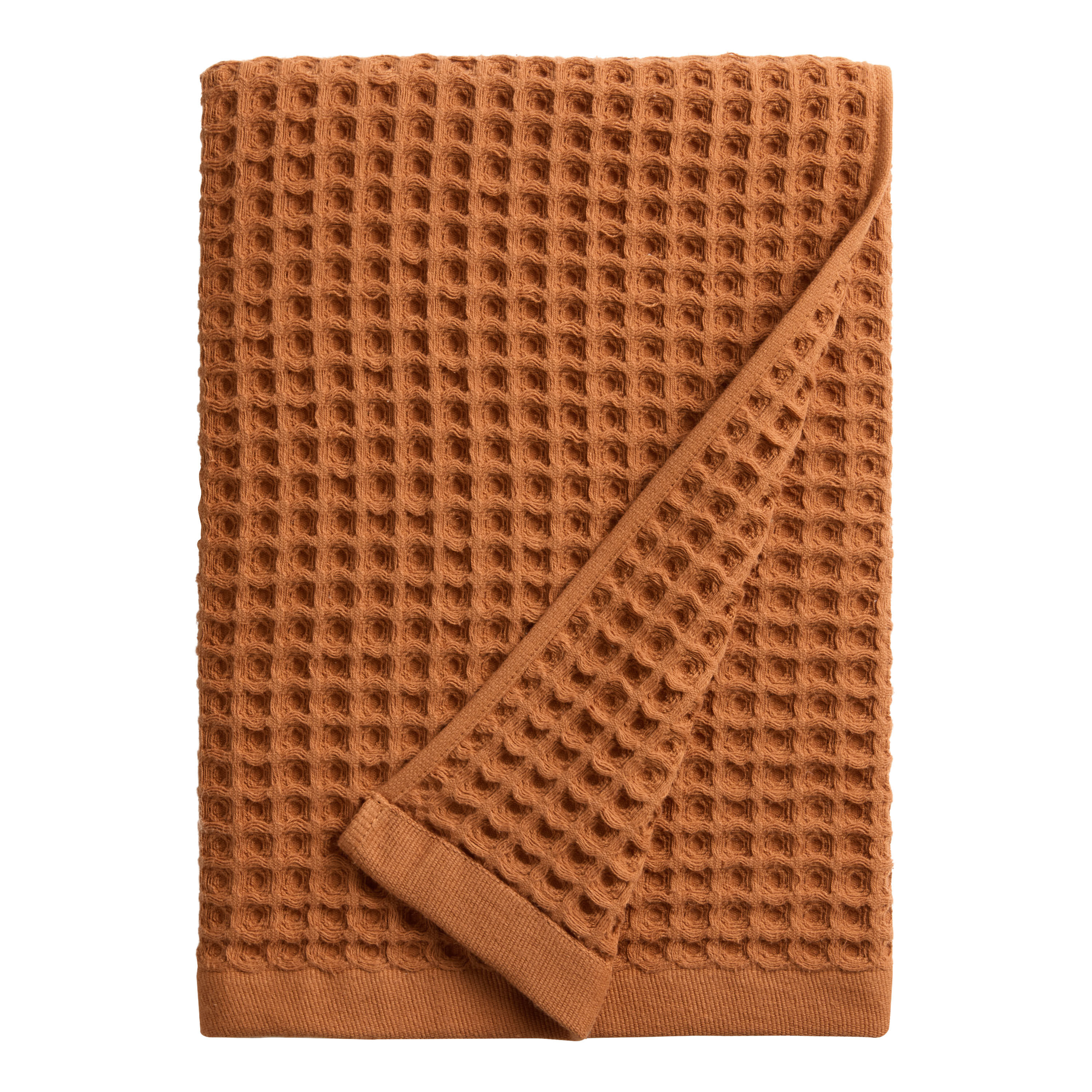 Hazel Waffle Weave Cotton Bath Towel World Market
