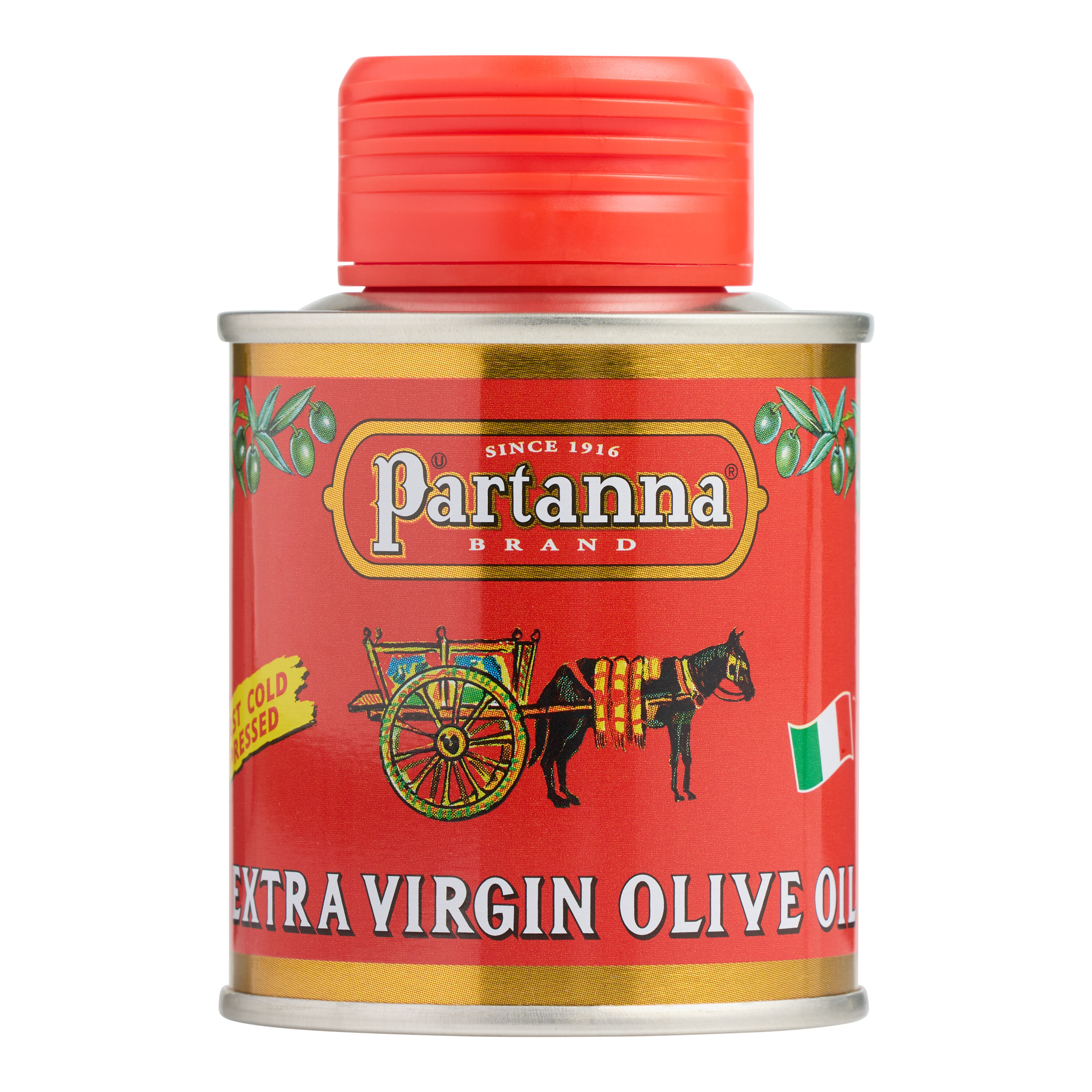 Partanna Mini Sicilian Extra Virgin Olive Oil Tin image number 0