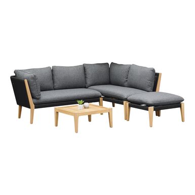 Gryffin Rope Outdoor Sectional Sofa With Coffee Table Gryffin Rope Outdoor Sectional Sofa With Coffee Table