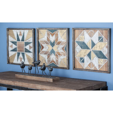 Wood Southwestern Medallion Wall Decor 3 Piece Wood Southwestern Medallion Wall Decor 3 Piece