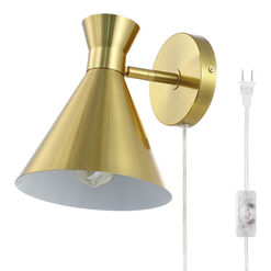 Victoire Metal Double Cone Wall Sconce