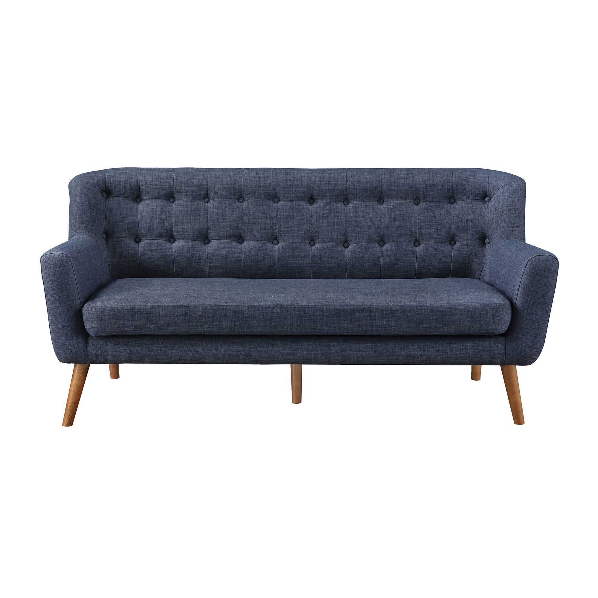 Travis Mid Century Tufted Sofa World Market