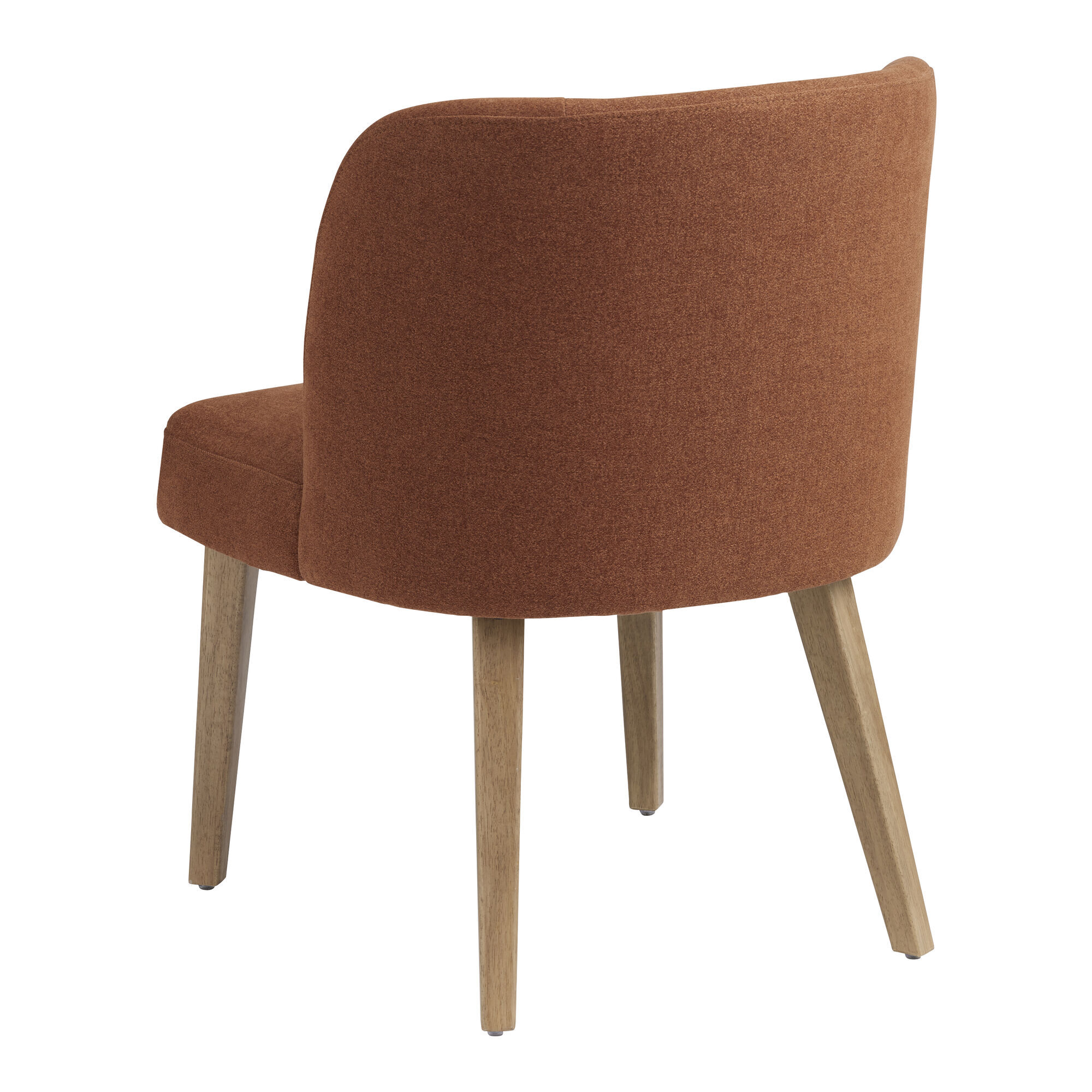 Karena Curved Back Upholstered Dining Chair Set of 2 World Market
