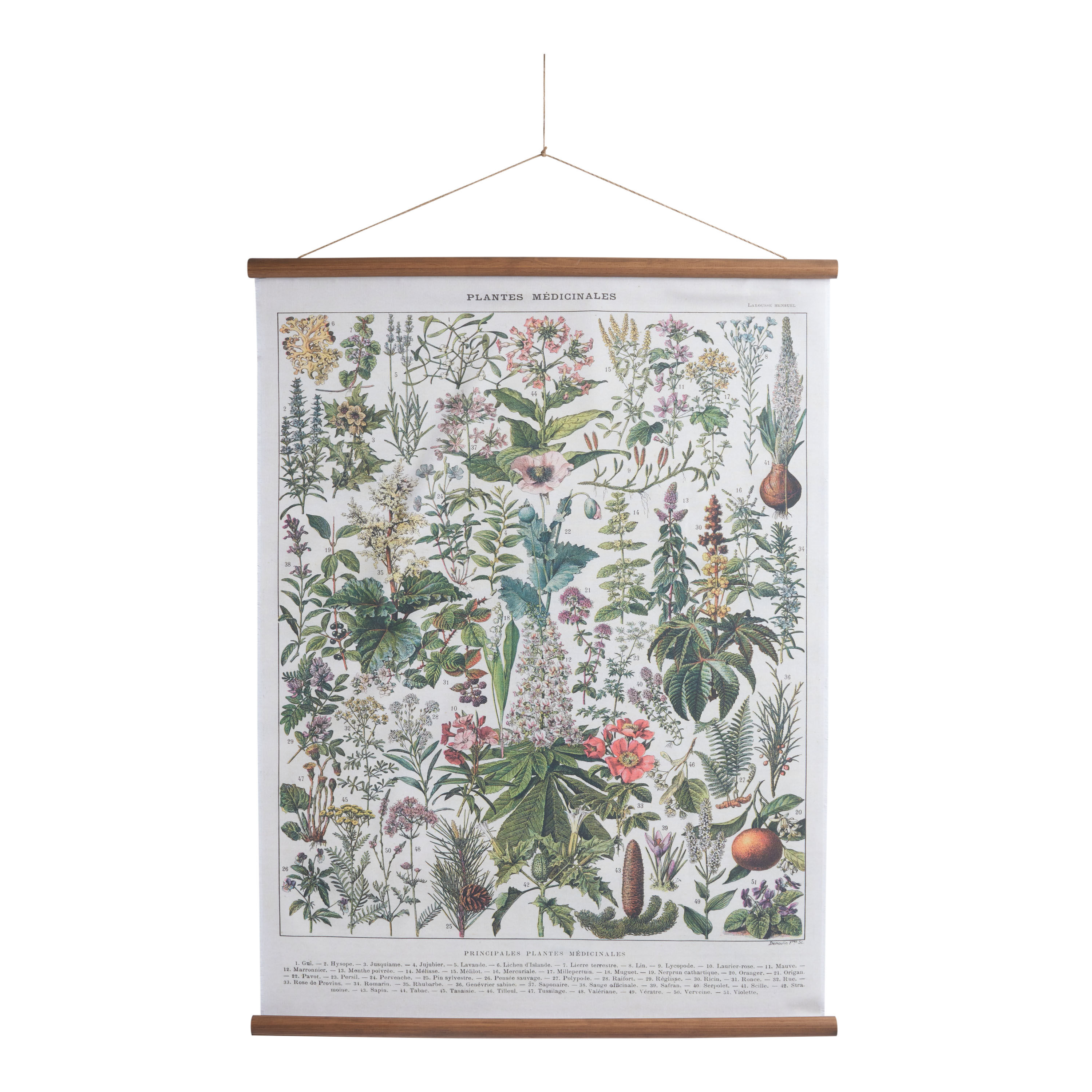 Linen scroll cheap wall hanging