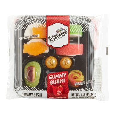 Raindrops Candy Sushi Mini Bento Box 9 Piece Raindrops Candy Sushi Mini Bento Box 9 Piece