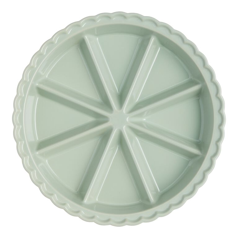 Sage Ceramic Scone Pan by World Market