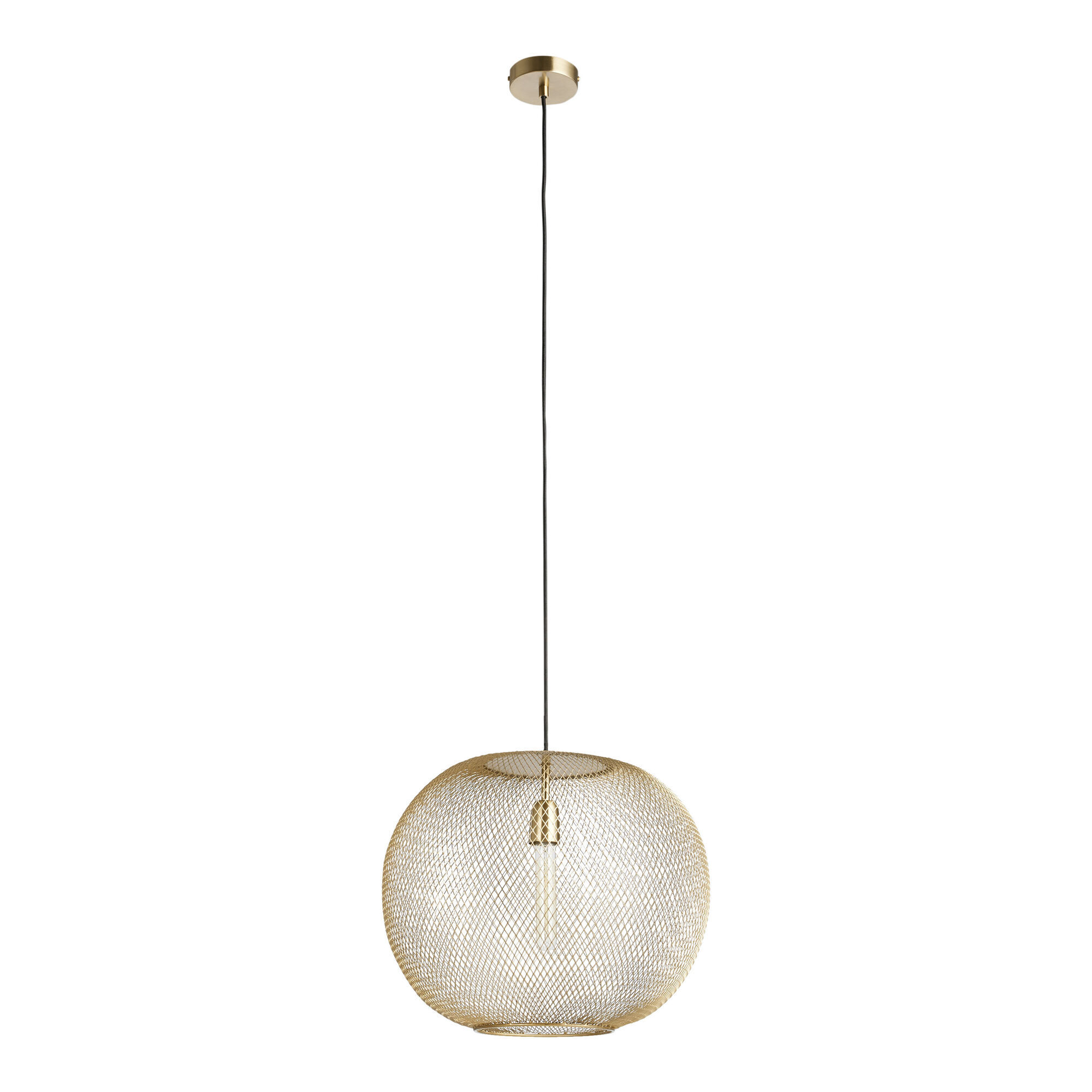 Wire globe pendant light cheap