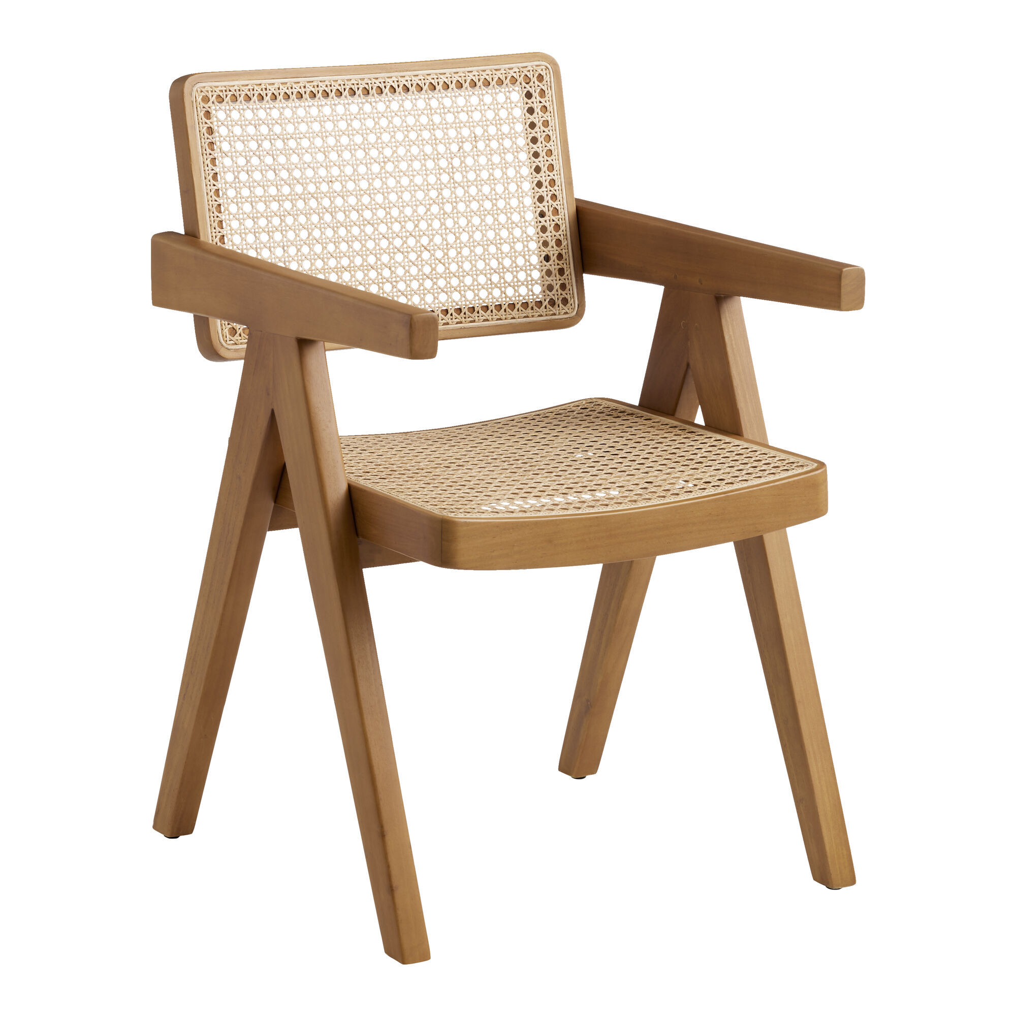 Rattan and cane chair sale