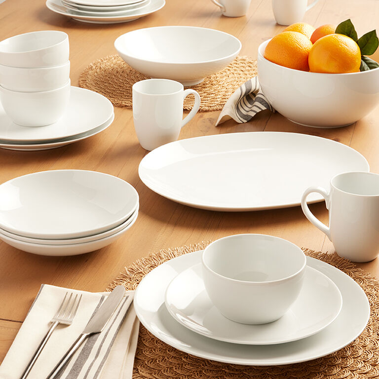 Sur La Table Kitchen White Stoneware Measuring Cups-Pumpkin Design-Set Of  4