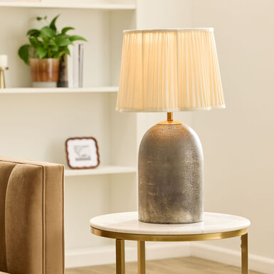 Antique Gold and Black Metal Textured Dome Table Lamp Base Antique Gold and Black Metal Textured Dome Table Lamp Base