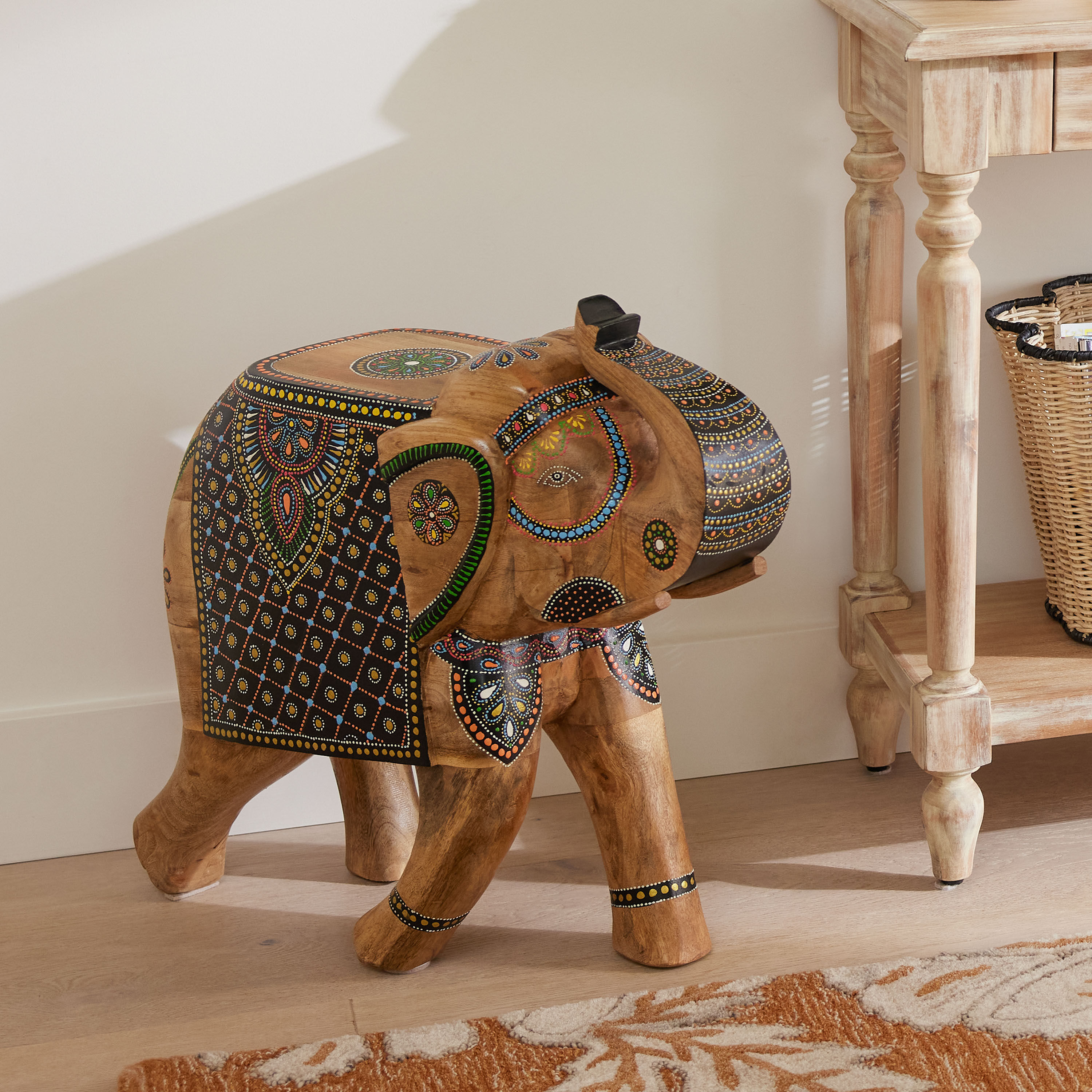 World market elephant lamp sale
