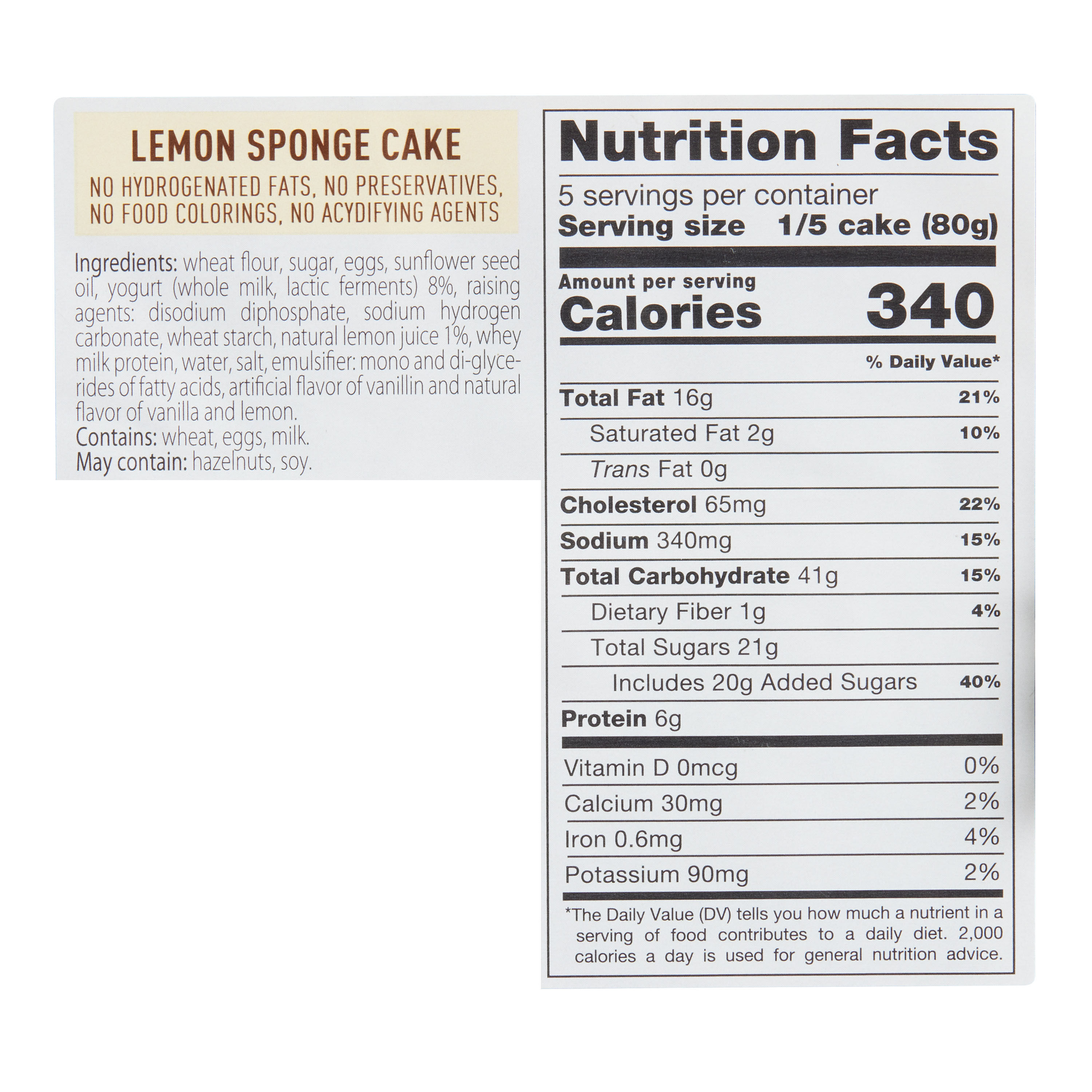 Ciambella Lemon Sponge Cake image number 1