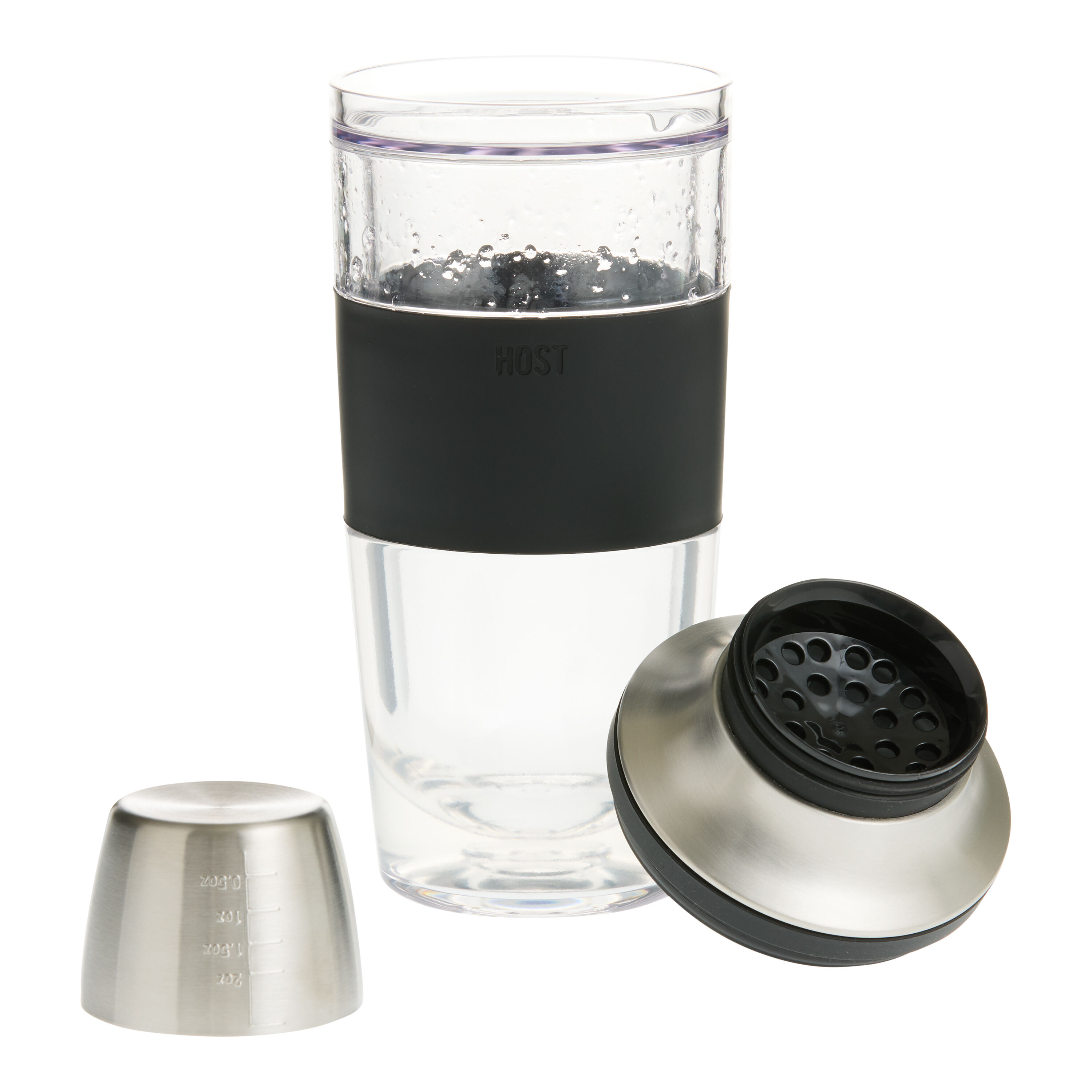 Freeze Double Walled Stainless Steel Cocktail Shaker image number 1