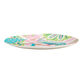 Multicolor Boho Blooms Peacock Melamine Salad Plate image number 2