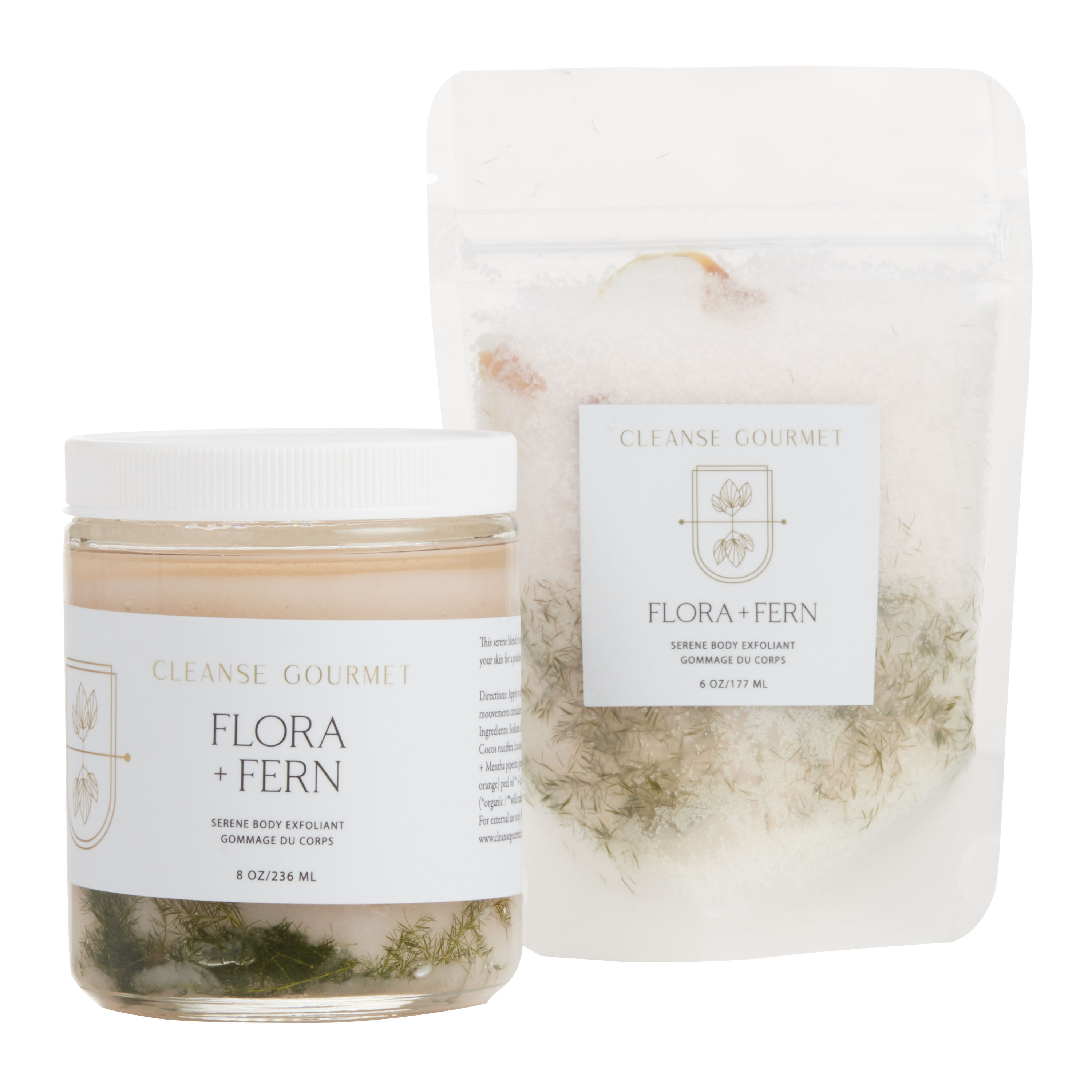 Cleanse Gourmet Flora & Fern Serene Body Scrub image number 0