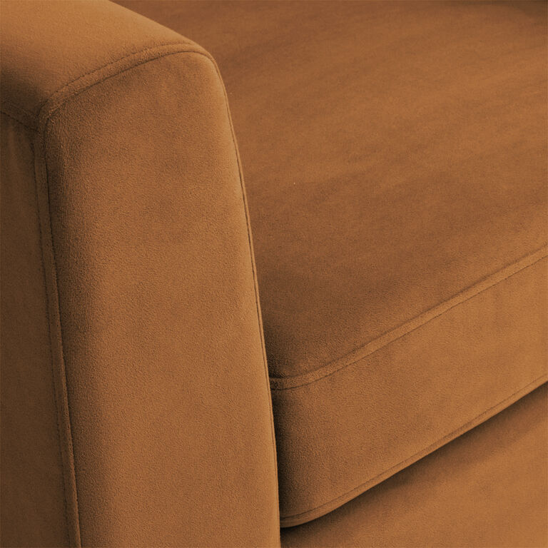 Camile Velvet Upholstered Chair image number 4