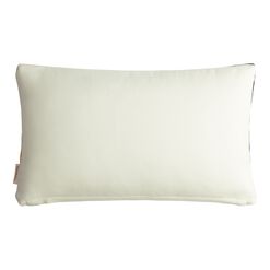 Woven Circles Indoor Outdoor Lumbar Pillow