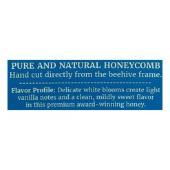 Large Savannah Bee Company Raw Acacia Honeycomb