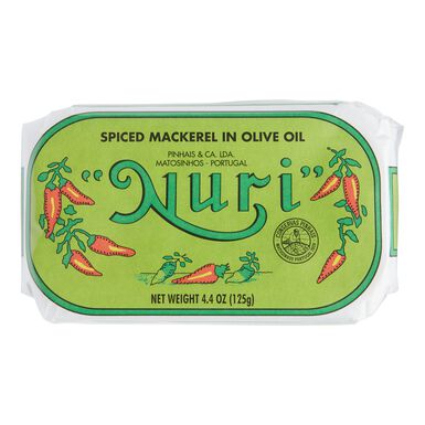 Nuri Spiced Mackerel in Extra Virgin Olive Oil Nuri Spiced Mackerel in Extra Virgin Olive Oil