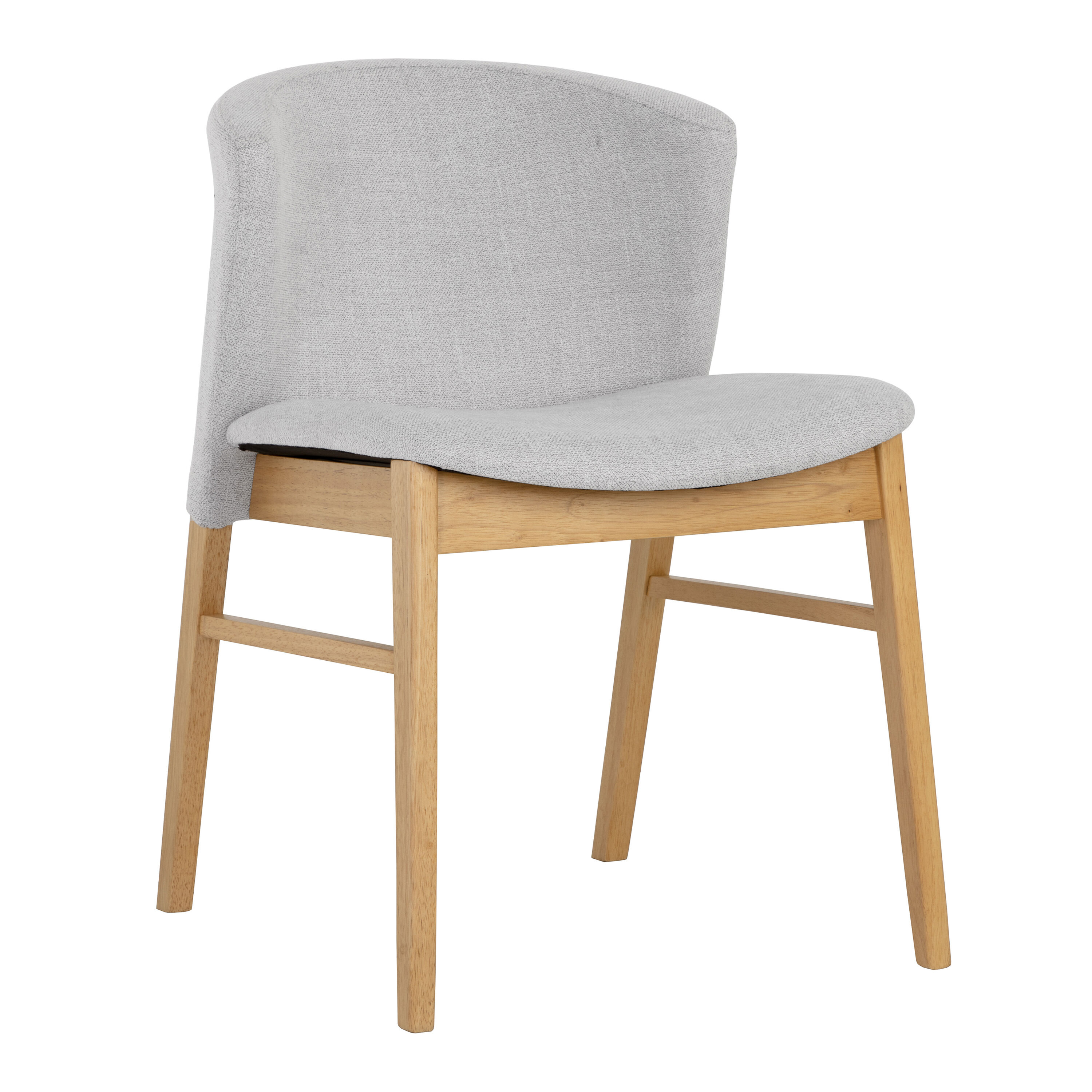 Dining chair with curved back sales